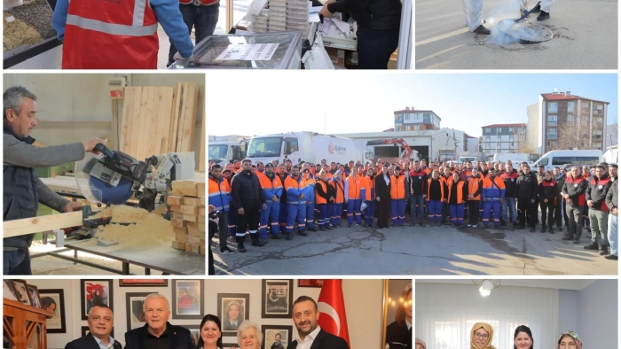 EDİRNE BELEDİYESİ HAFTALIK BÜLTEN: İŞTE HİZMET ÖZETİ